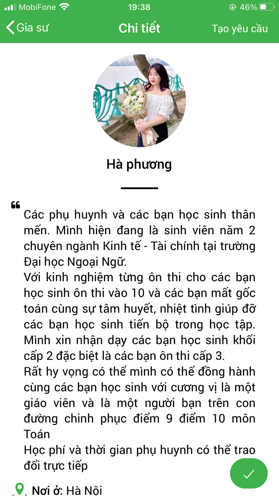 dạy kèm tại hà nội